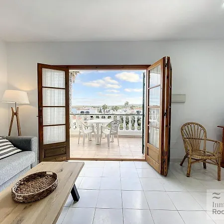 Apartment Roca Fornells, En Ses Salines Con Piscina Ss22 *